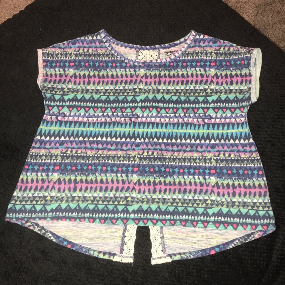 Arizona Cap Sleeve High Low Shirt